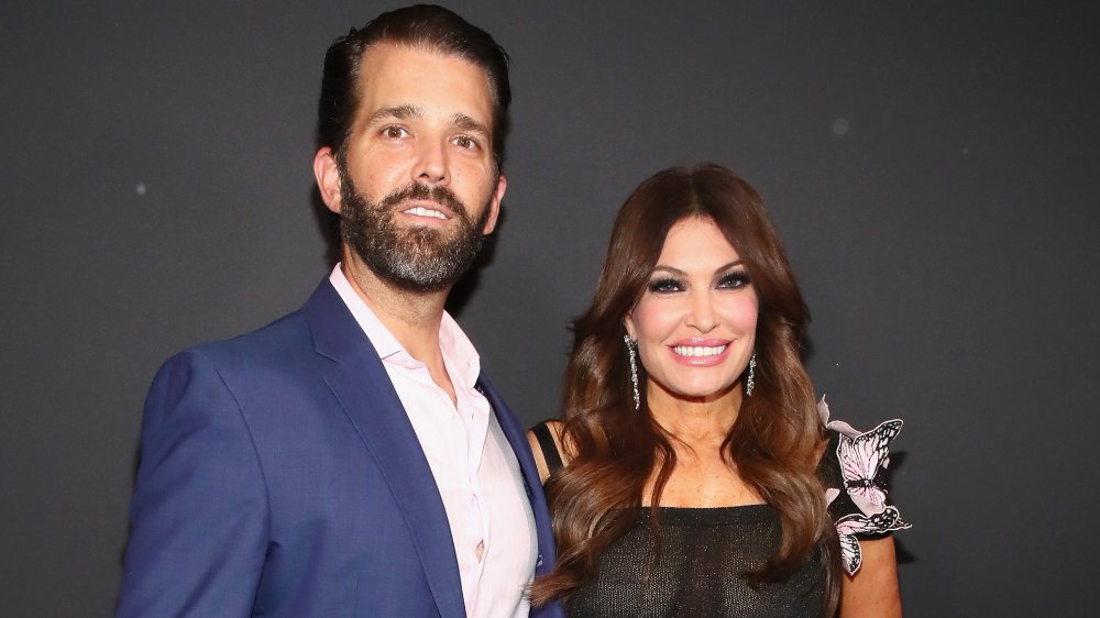 Donald Trump Jr. and Kimberly Guilfoyle smiling together