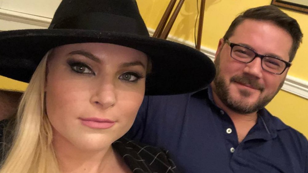 Meghan McCain and Ben Domenech posing for a selfie on Instagram