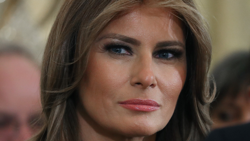 Melania Trump looking to side