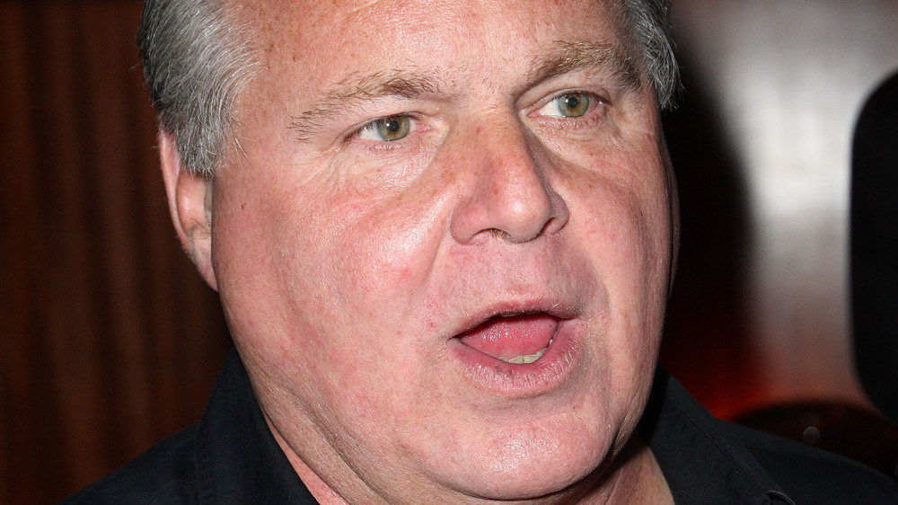 Rush Limbaugh looking surprised