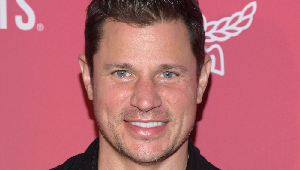 Nick Lachey on red carpet