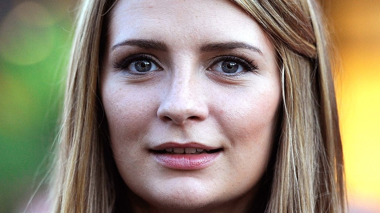 Mischa Barton slight smile