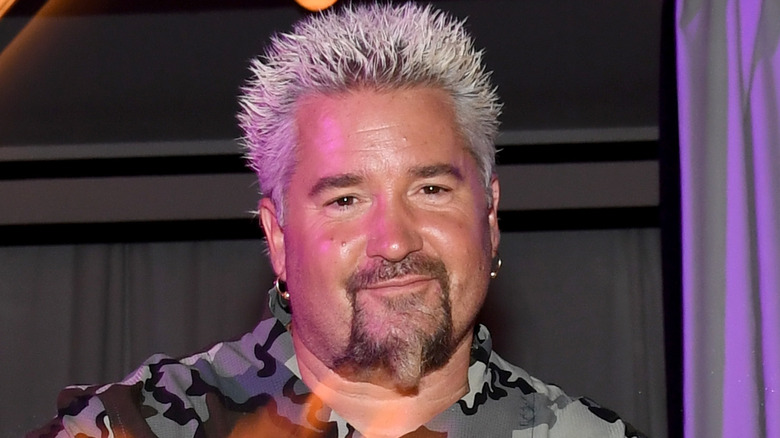 Guy Fieri looking at the camera