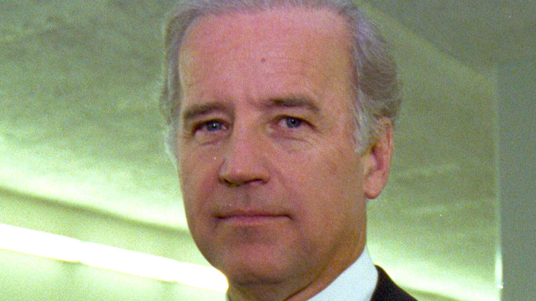 Joe Biden looking at camera