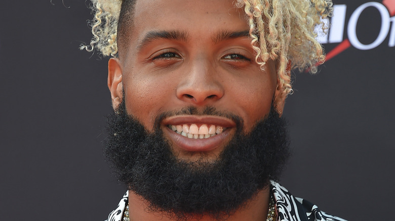 Odell Beckham, Jr. smiling