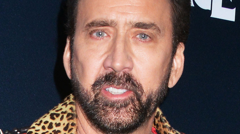 Nicolas Cage on the red carpet