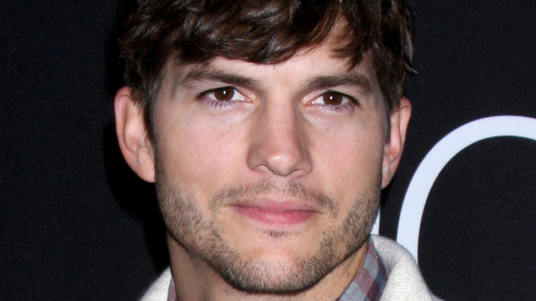 Ashton Kutcher posing