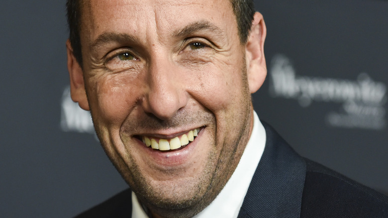 Adam Sandler smiling