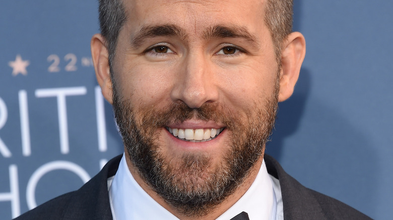 Ryan Reynolds smiling