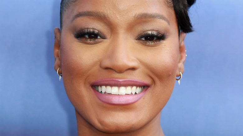 Keke Palmer smiling closeup