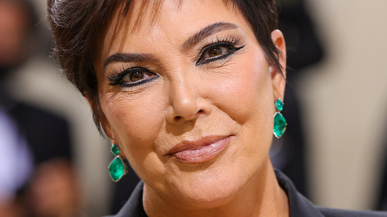 Kris Jenner posing