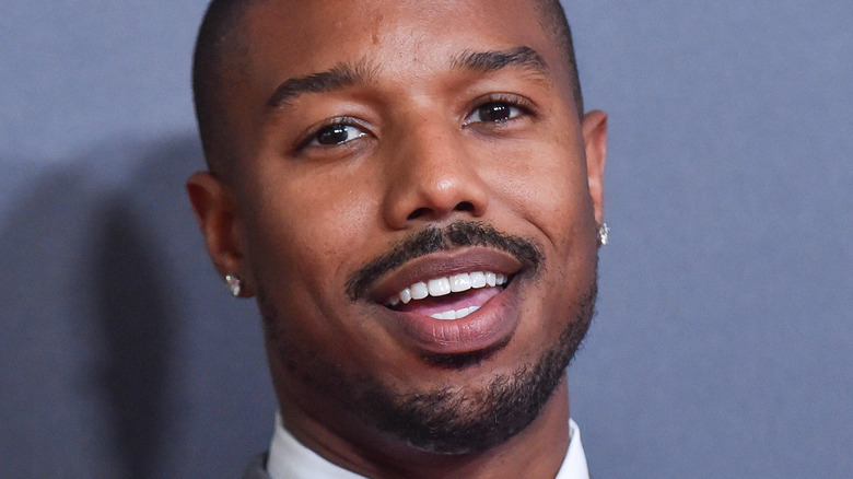 Michael B. Jordan posing