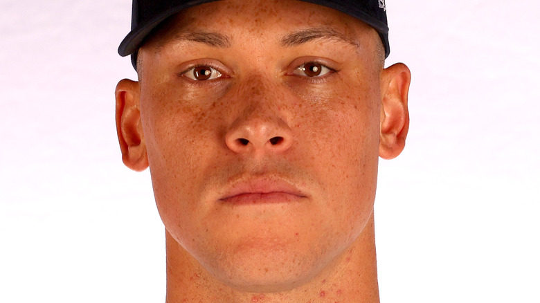 Aaron Judge posing