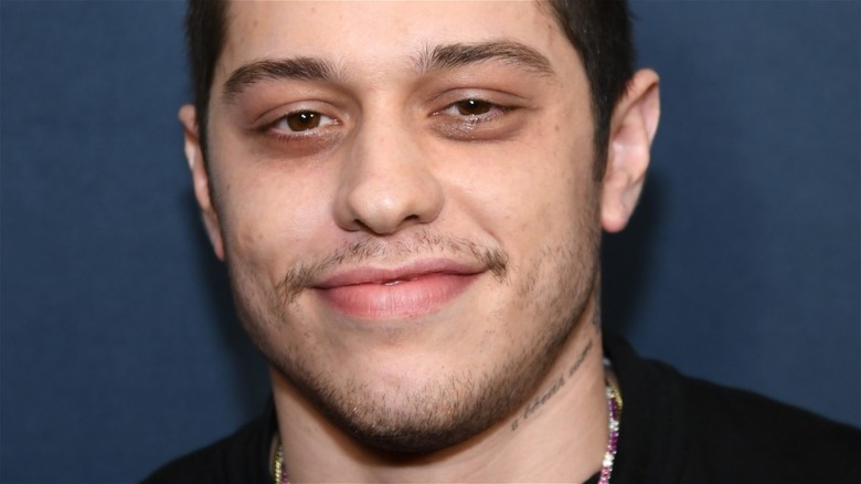 Pete Davidson smiling