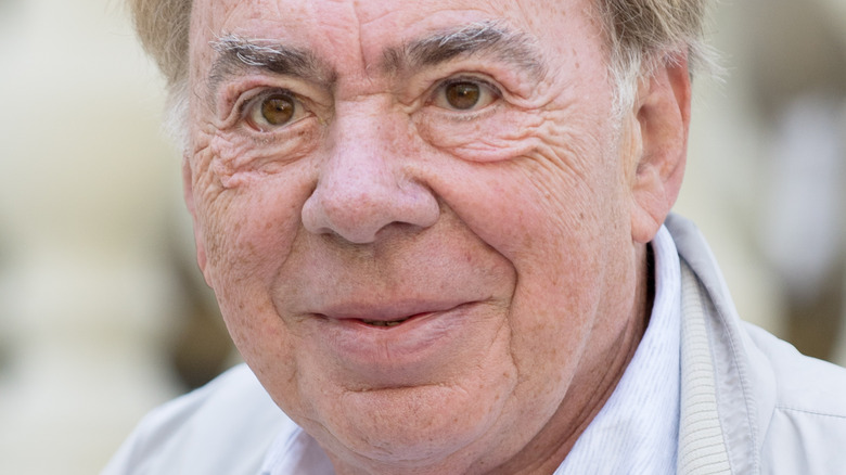 Andrew Lloyd Webber smiling