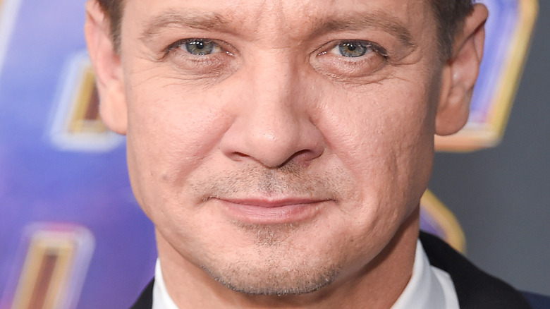 Jeremy Renner smiling