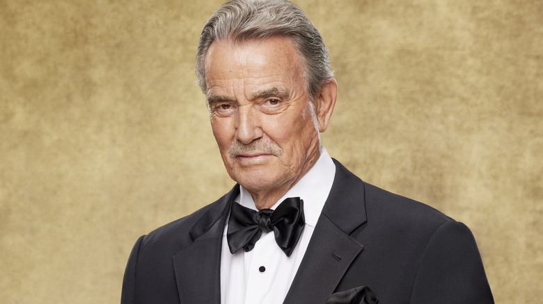 Eric Braeden posing in tuxedo