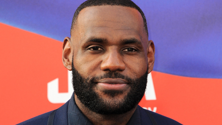 LeBron James smile 