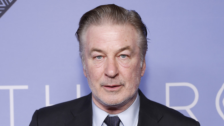 Alec Baldwin serious