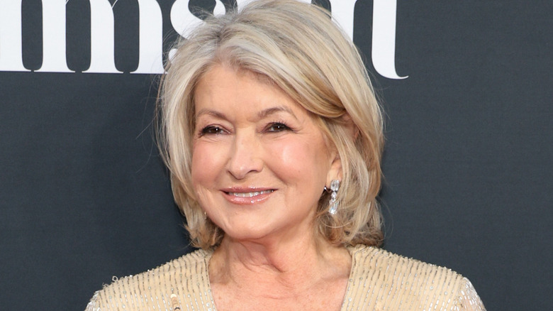 Martha Stewart smiling