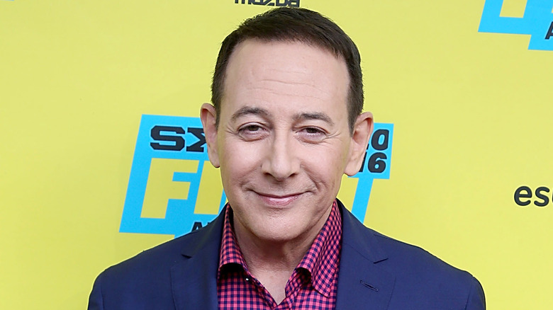 Paul Reubens smiling