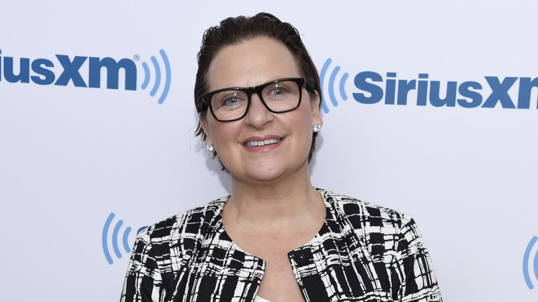 Caroline Manzo visiting SiriusXM