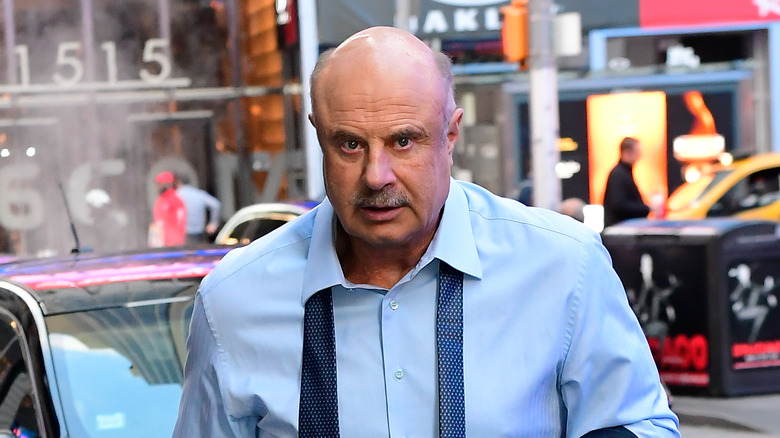 Dr. Phil McGraw walking