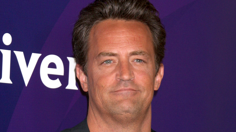 Matthew Perry smiling