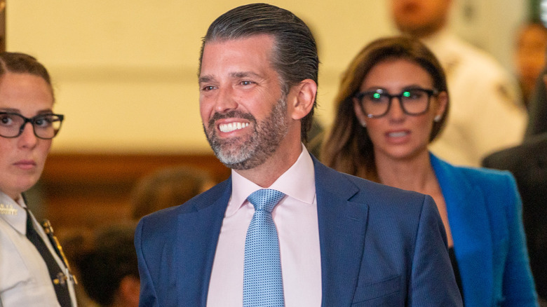 Donald Trump Jr. smiling