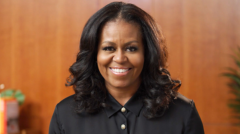 Michelle Obama smiling 