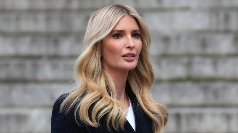 Ivanka Trump blue jacket