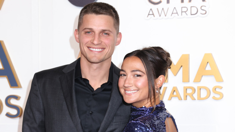 Corey and Madisyn Seager smiling