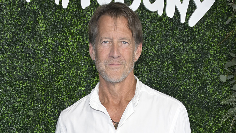 James Denton wearing white