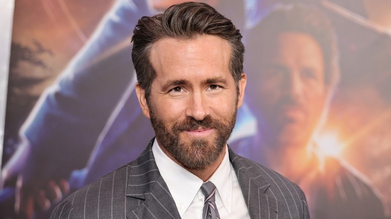 Ryan Reynolds smiling