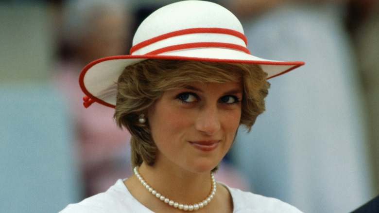 Princess Diana smiling