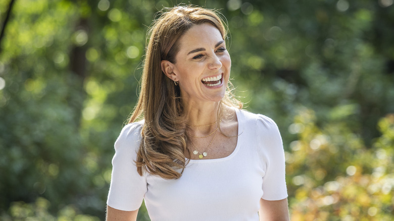 Kate Middleton smiling