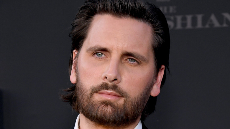 Scott Disick gazing in close-up