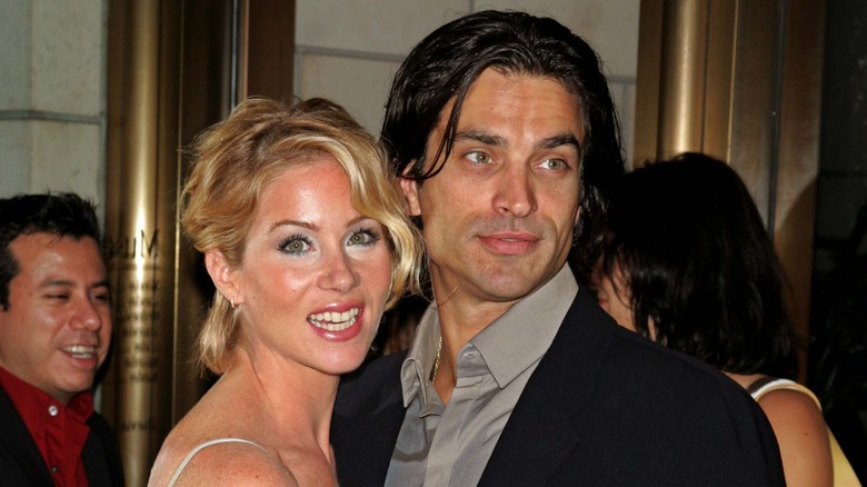 Christina Applegate and Johnathon Schaech