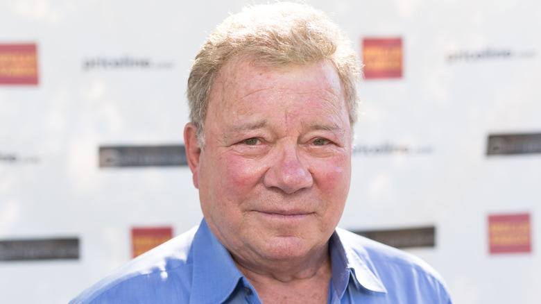 William Shatner smiling