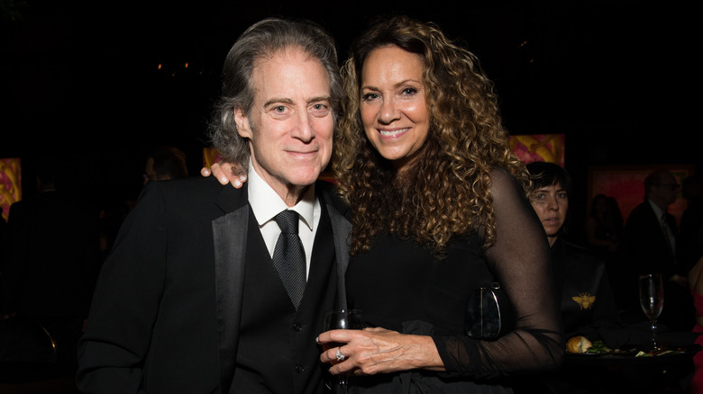 Joyce Lapinsky with arm around Richard Lewis