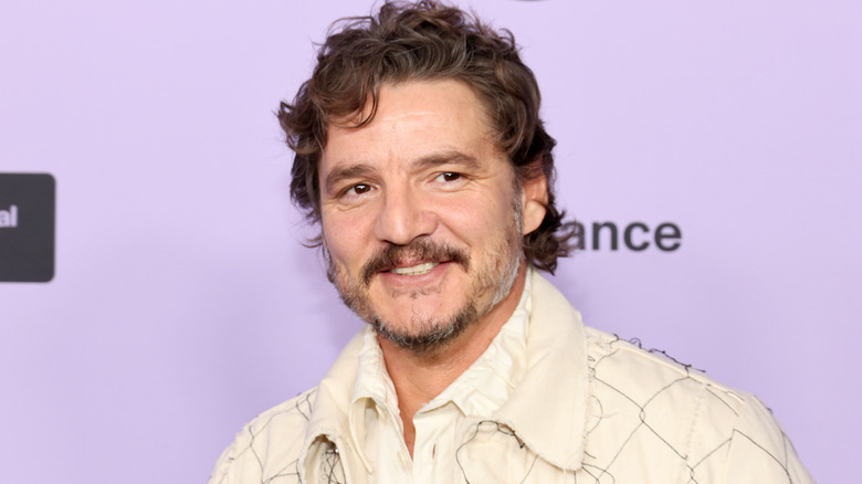 Pedro Pascal smiling