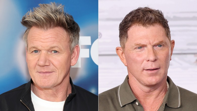 Gordon Ramsay and Bobby Flay